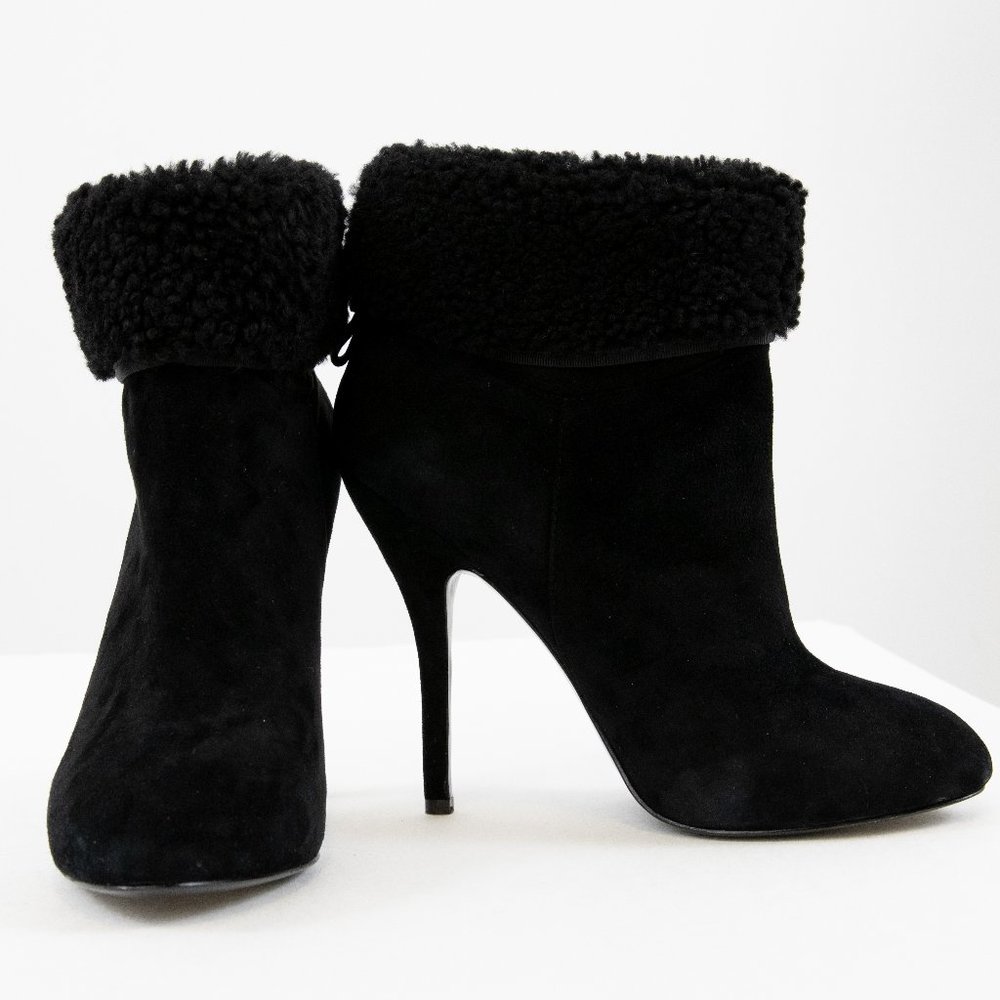 Vivienne Westwood Anglomania 10 Suede Boots Black